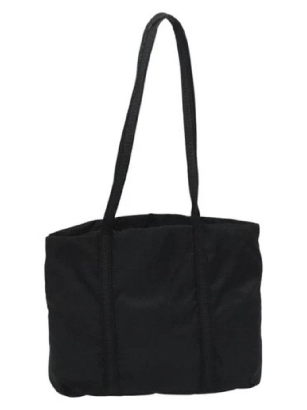 PRADA Tote Bag Nylon Black Silver Auth bs21891 - Picture 12 of 16